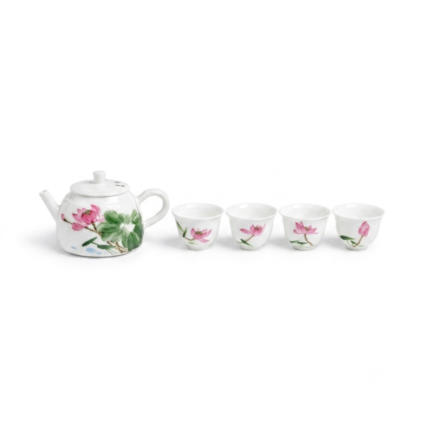 香遠益清茶具套裝 (一壺四杯)