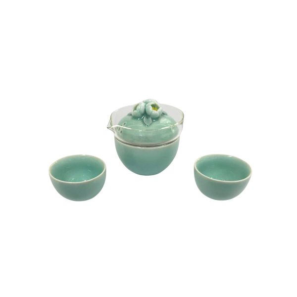 粉青花旅行茶具套裝