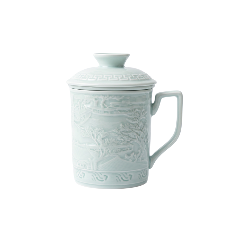 清明上河图茶隔杯